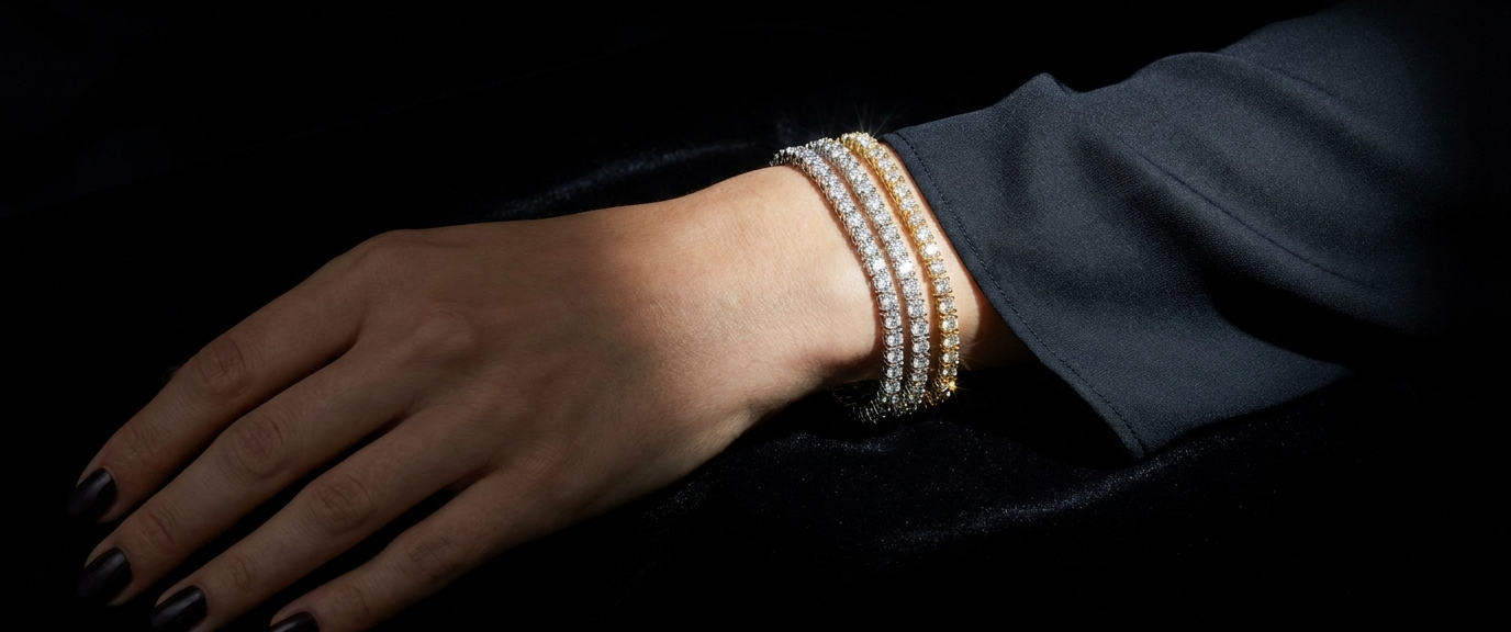 How to Stack Diamond Bracelets Like a Jewelry Stylist