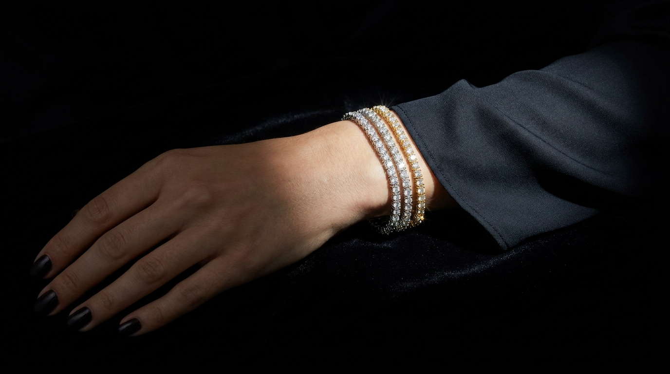 How to Stack Diamond Bracelets Like a Jewelry Stylist
