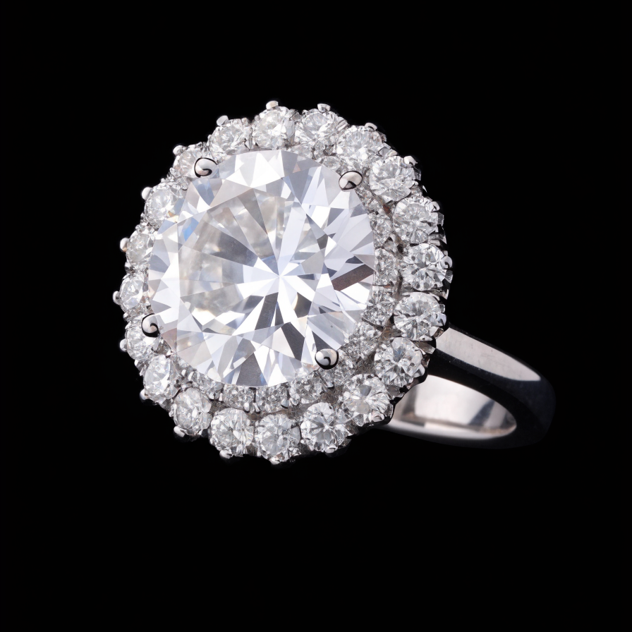 Aurore Halo Ring