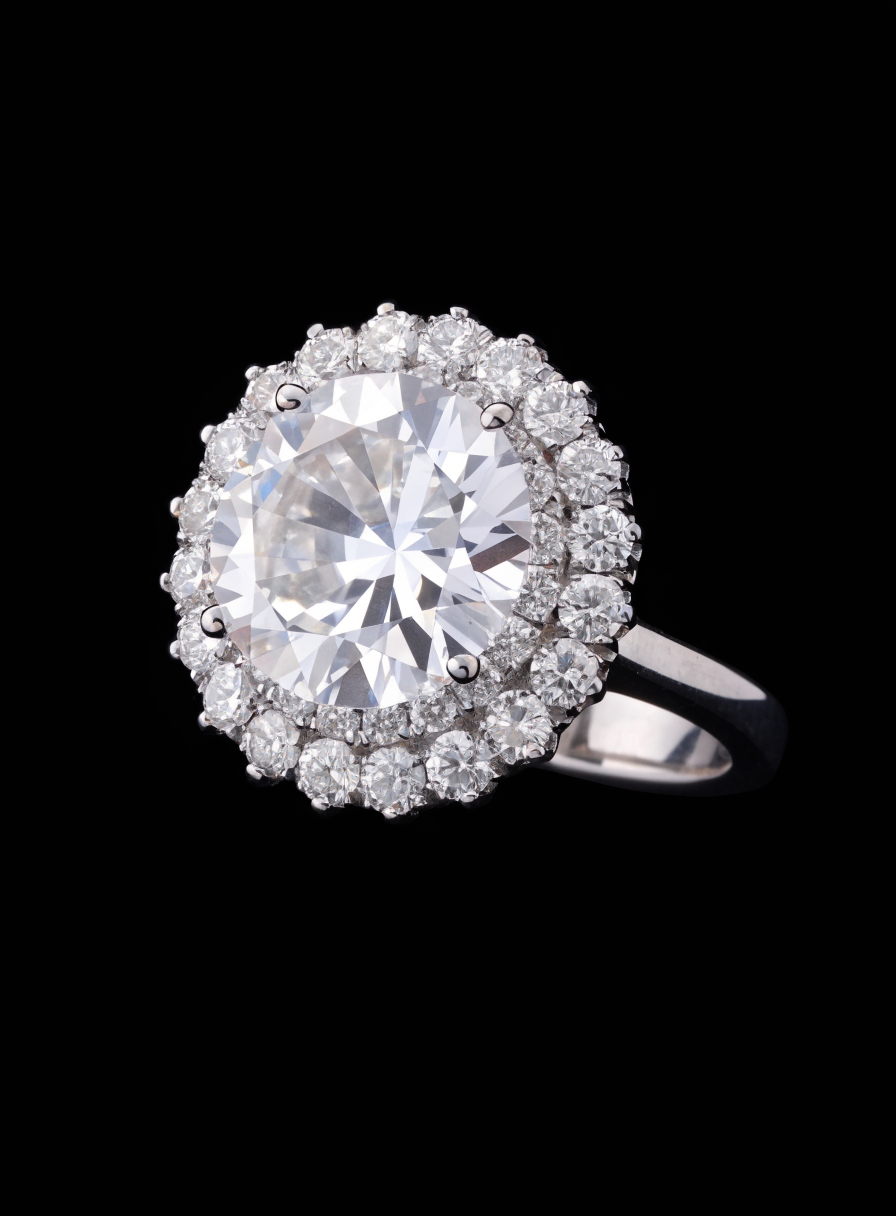 Aurore Halo Ring