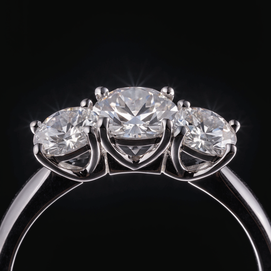 Soleil Trilogy Ring
