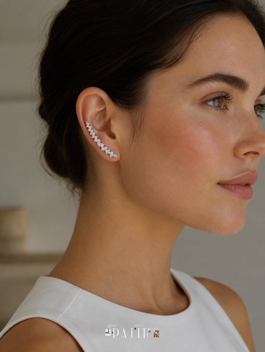 Soleil Climber Earrings