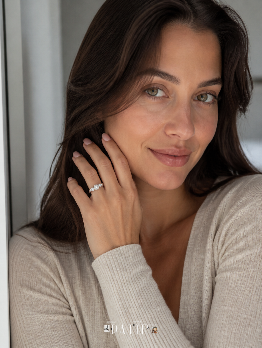 Soleil Trilogy Ring